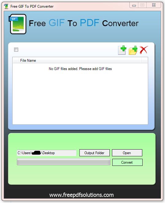 Free Gif to PDF Converter