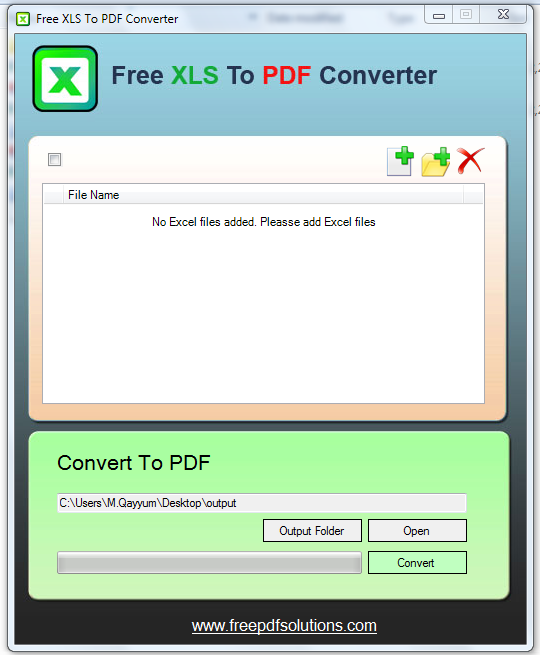 Free Xls to Pdf Converter