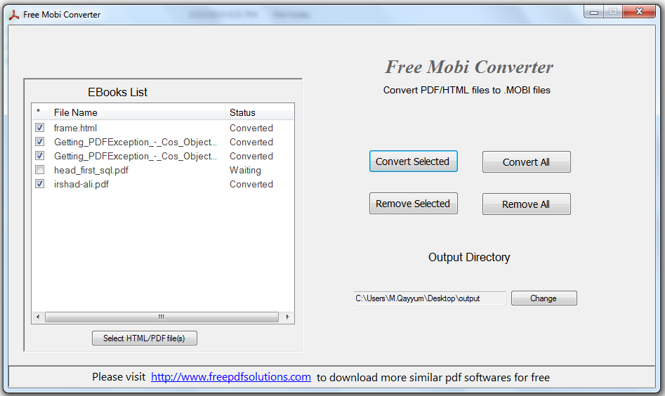 
Free Mobi Converter